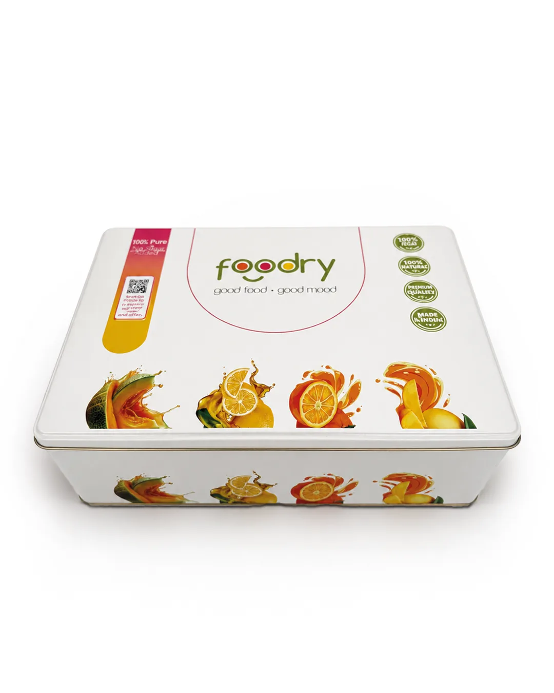 Foodry Freeze Dry Meyve Koleksiyonu – Premium Teneke Kutu (8'li)